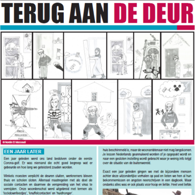 Terug aan de deur