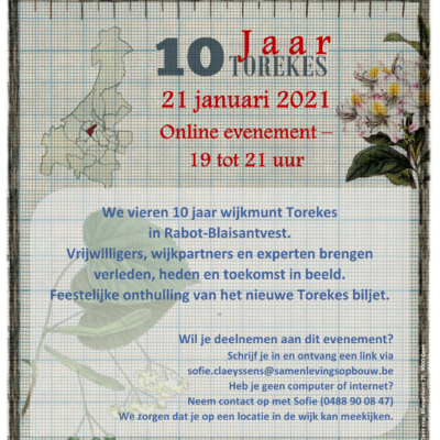 Torekes zijn al 10 jaar de munt van de Gentse Rabotwijk