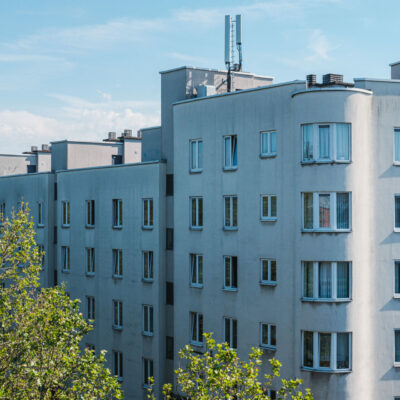 Appartementsblokken In Antwerpen.