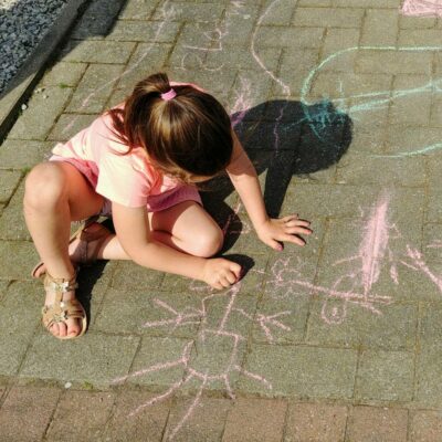 Krijtactie zorgt voor warmte en creativiteit in de Ronsese aandachtsbuurten