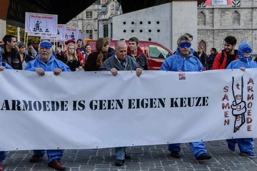 Armoede is nooit alleen individueel of lokaal. Armoede is altijd structureel!
