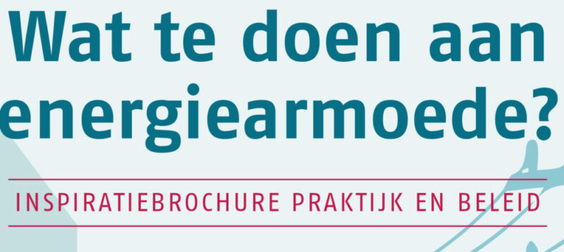 Inspiratiebrochure Energiearmoede