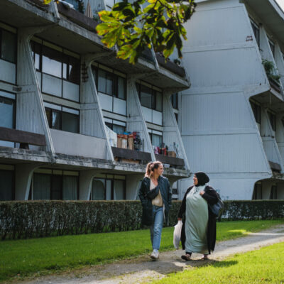 Mensen voor sociale woningen