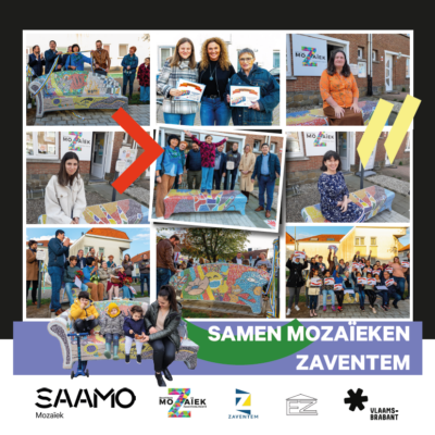 Samen mozaïeken in Zaventem