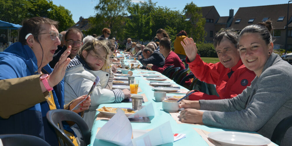 Langste Tafel Nieuwe Stad Oostende