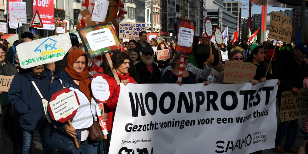 Woonprotest Antwerpen