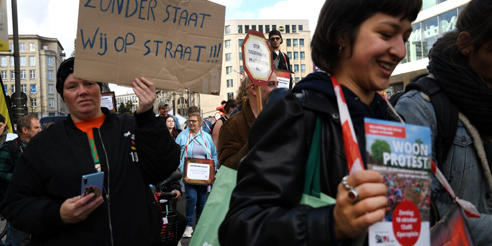 Woonprotest Antwerpen