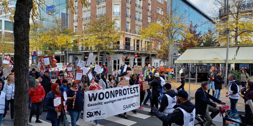 Woonprotest Antwerpen