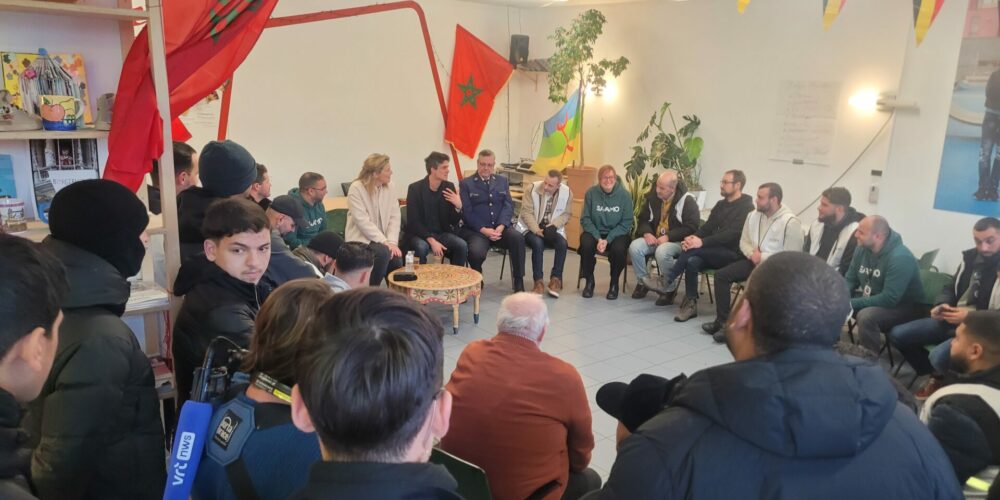 bezoek ministers Verlinden en Dalle - Samen op straat