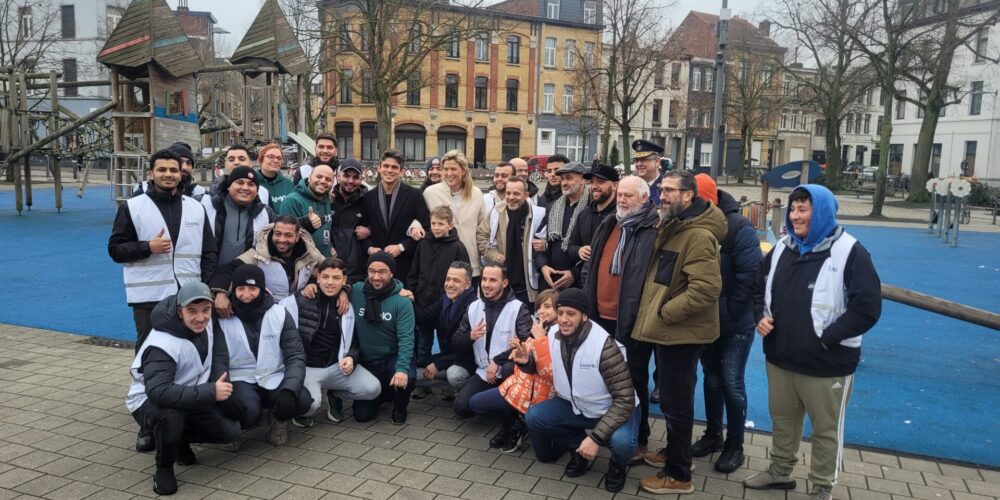 bezoek ministers Verlinden en Dalle - Samen op straat