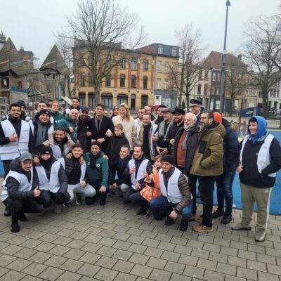 bezoek ministers Verlinden en Dalle - Samen op straat