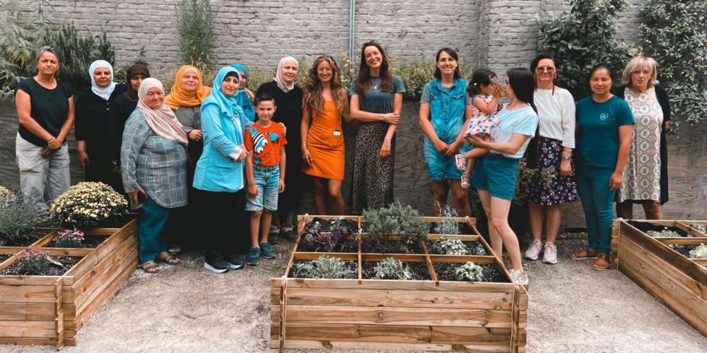 Onze tuin, een initiatief van SAAMO Antwerpen, Bibliotheek Permeke en Red Star Line Museum