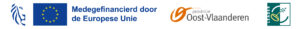 Logobanner Leader EU Provincie Oost-Vlaanderen