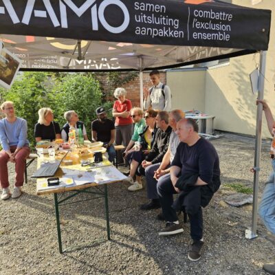 Project WoonMobiel in Koekelberg SAAMO Brussel