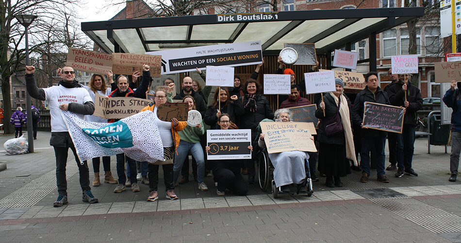 Halte Wachtlijstlaan actie Leuven