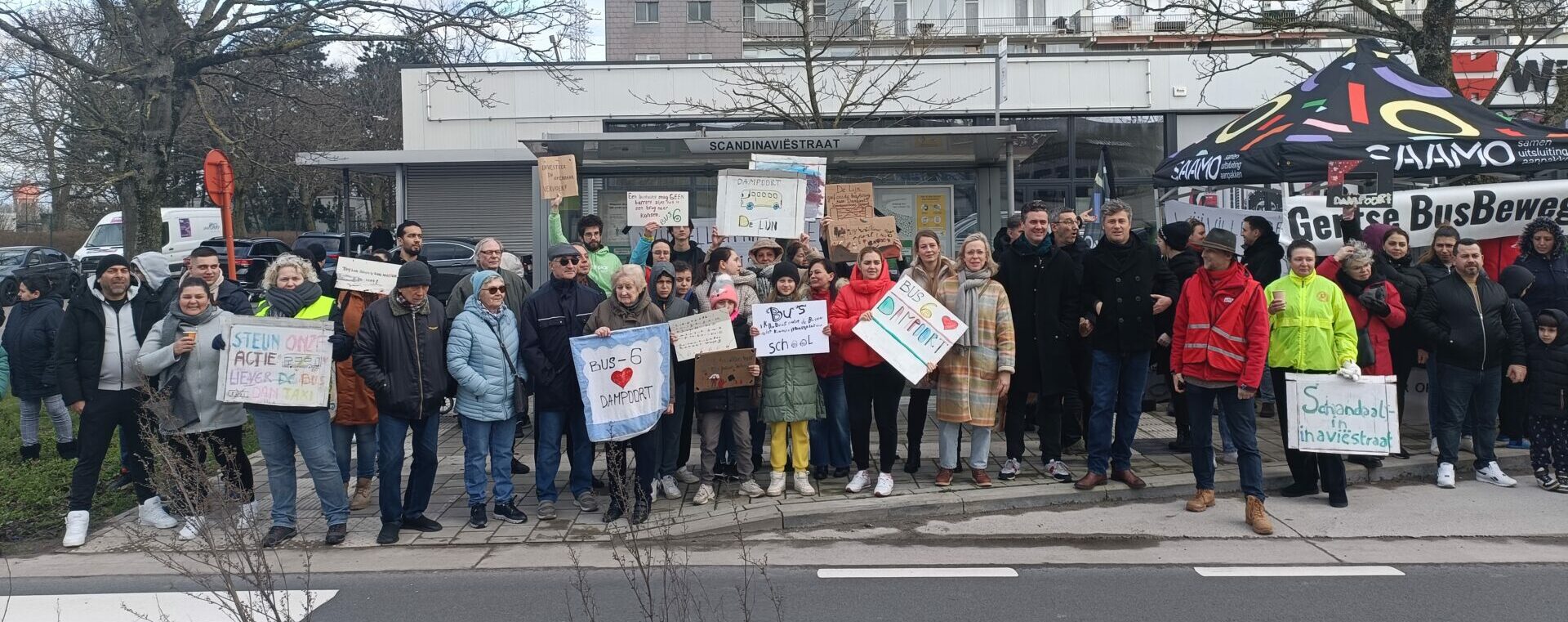 Bewoners Scandinaviëstraat eisen busverbinding naar Dampoort