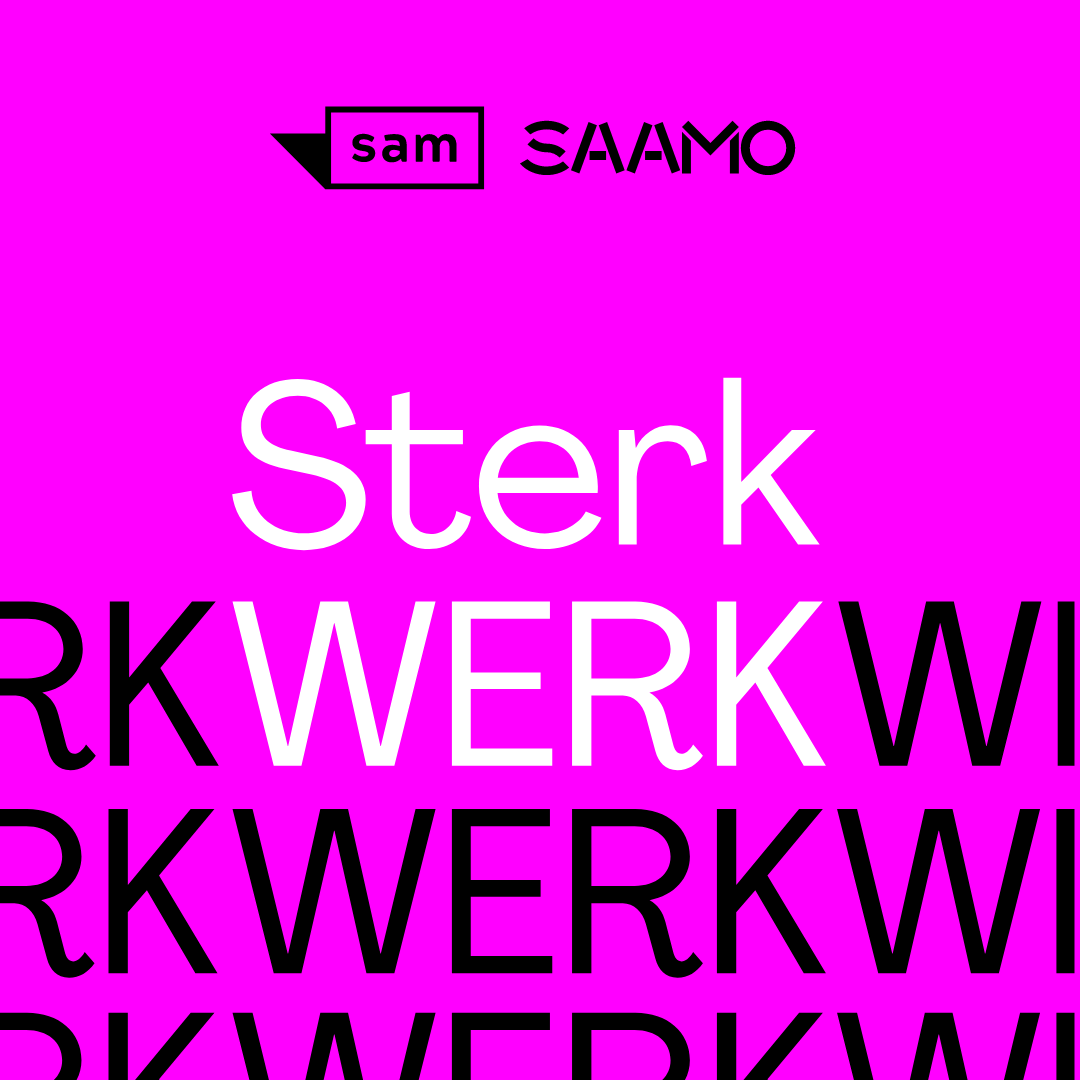 Logo podcast Sterk Werk