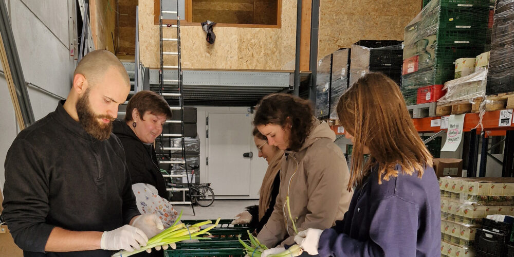 Voedseloverschotten Sorteren