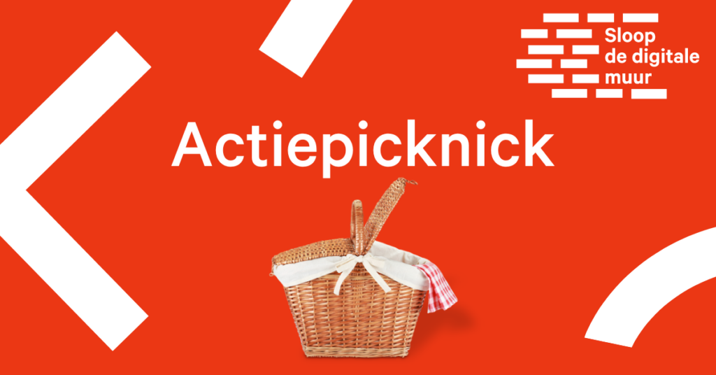 Actiepicknick Sloop de digitale muur