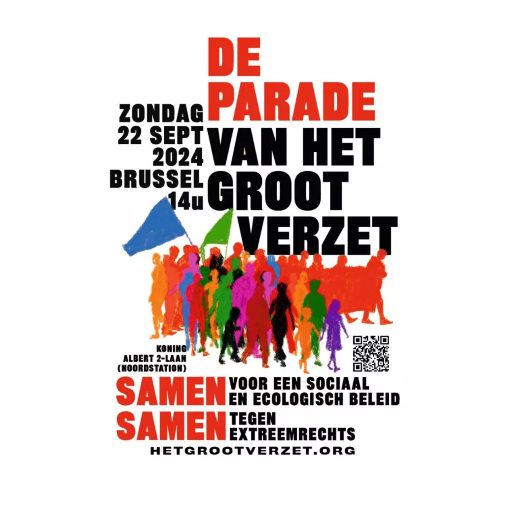 De parade van het groot verzet