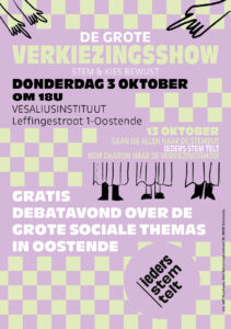 verkiezingsshow Oostende