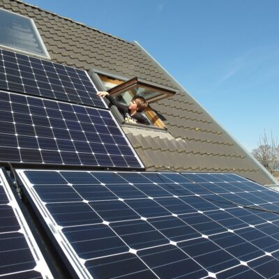 Zonnepanelen op dak
