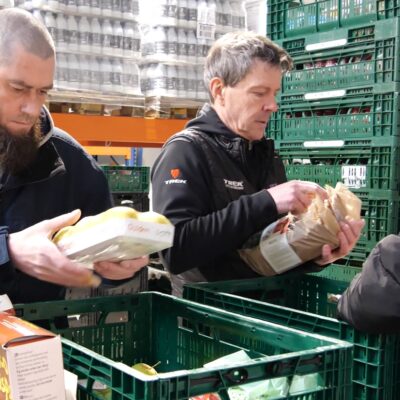 controle opgehaalde voeding in hub Boutersem