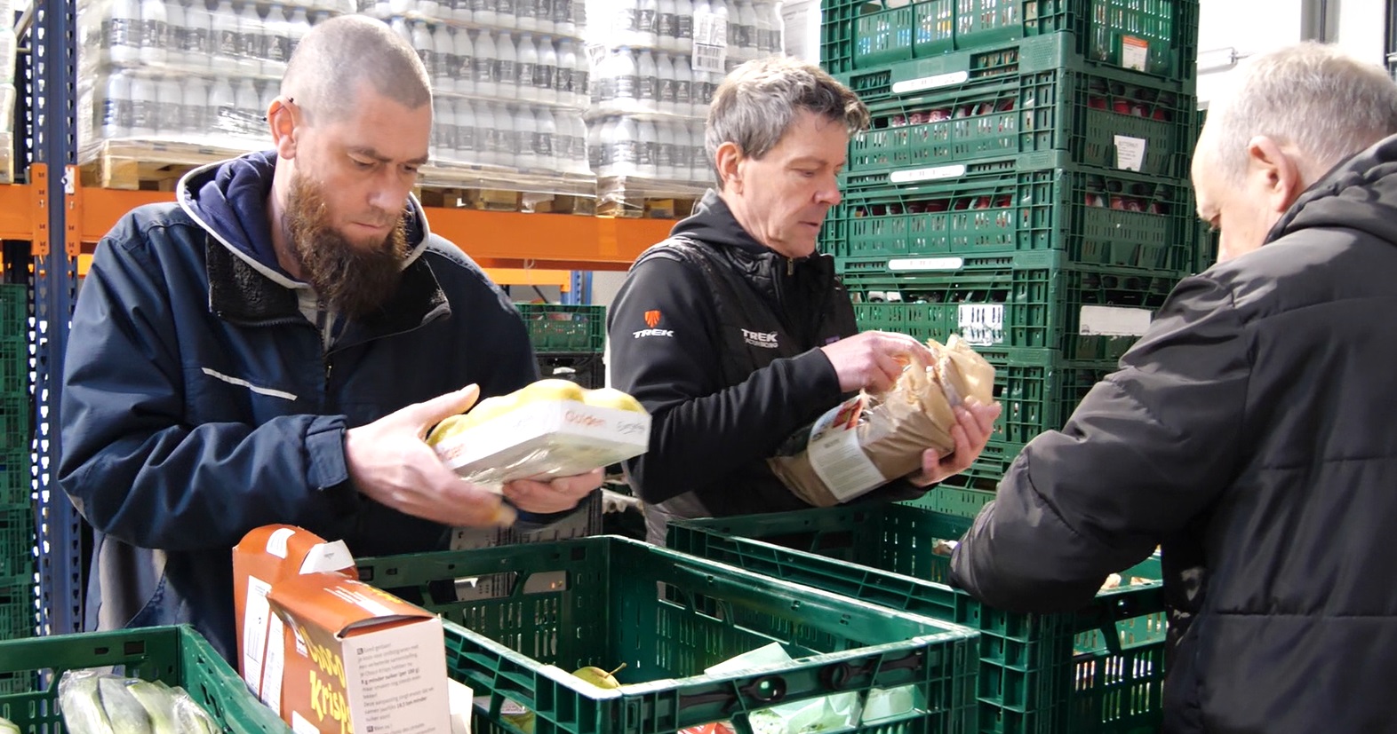 controle opgehaalde voeding in hub Boutersem