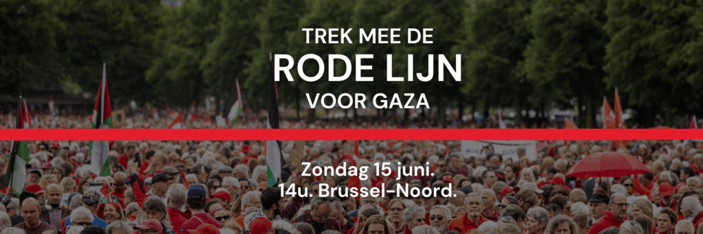 rode lijn gaza