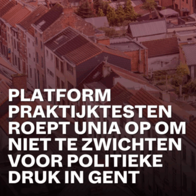 Oproep aan de Stad Gent: geen liefde zonder gerechtigheid