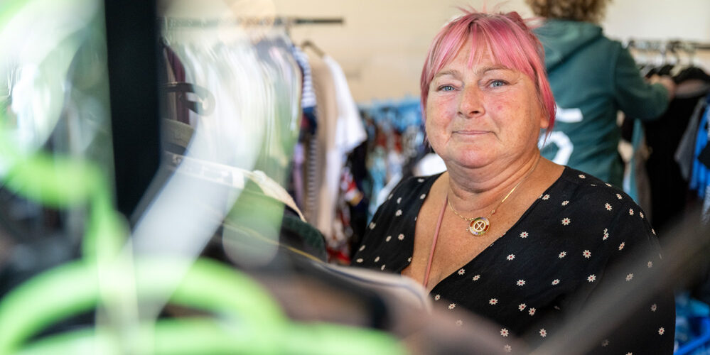 vrijwilligster Christine