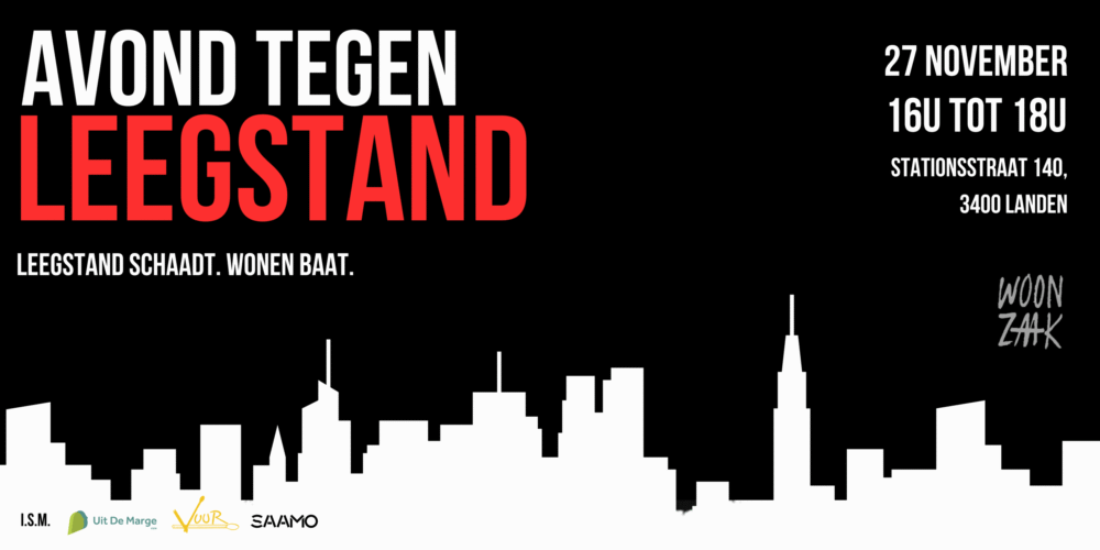 leegstandsactie woonzaak 27/11/2025