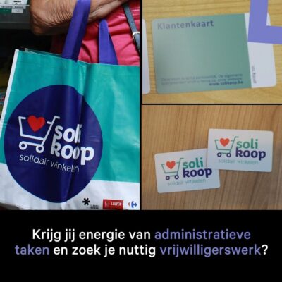 Gezocht: vrijwilliger die energie krijgt van administratieve taken