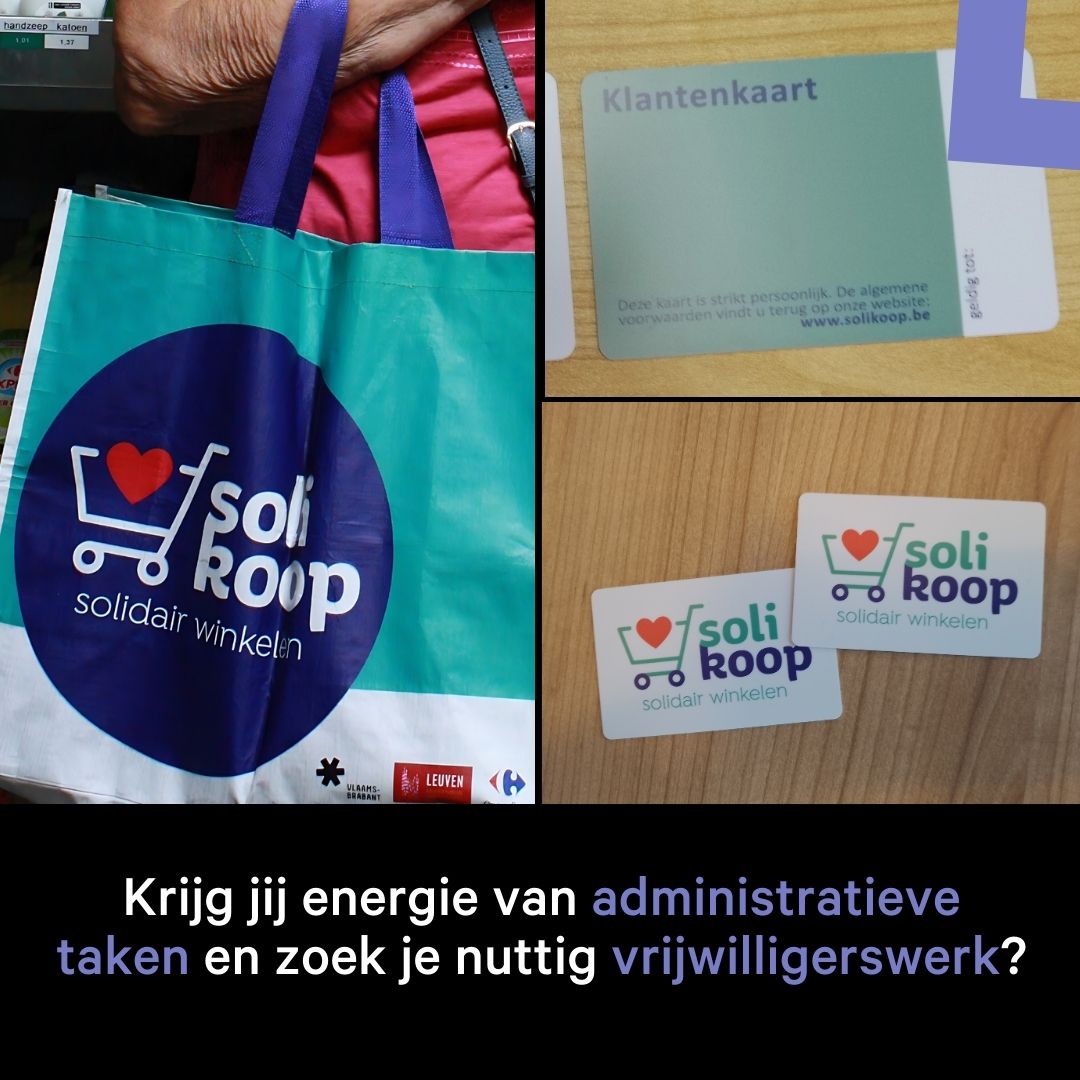 Gezocht: vrijwilliger die energie krijgt van administratieve taken