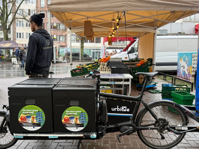 Testproject: Voedseloverschotten op wielen