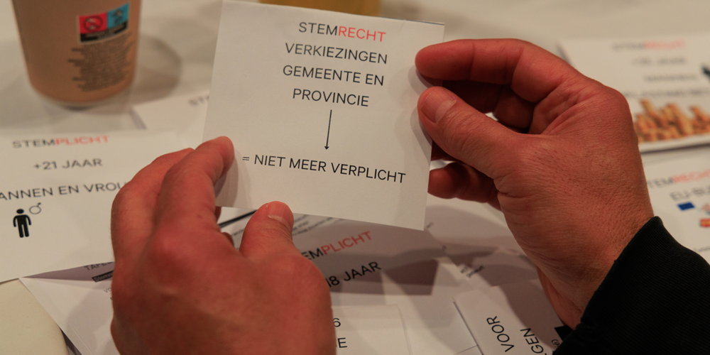 Project Stem van de stad - democratie