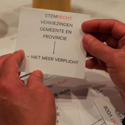 Project Stem van de stad - democratie